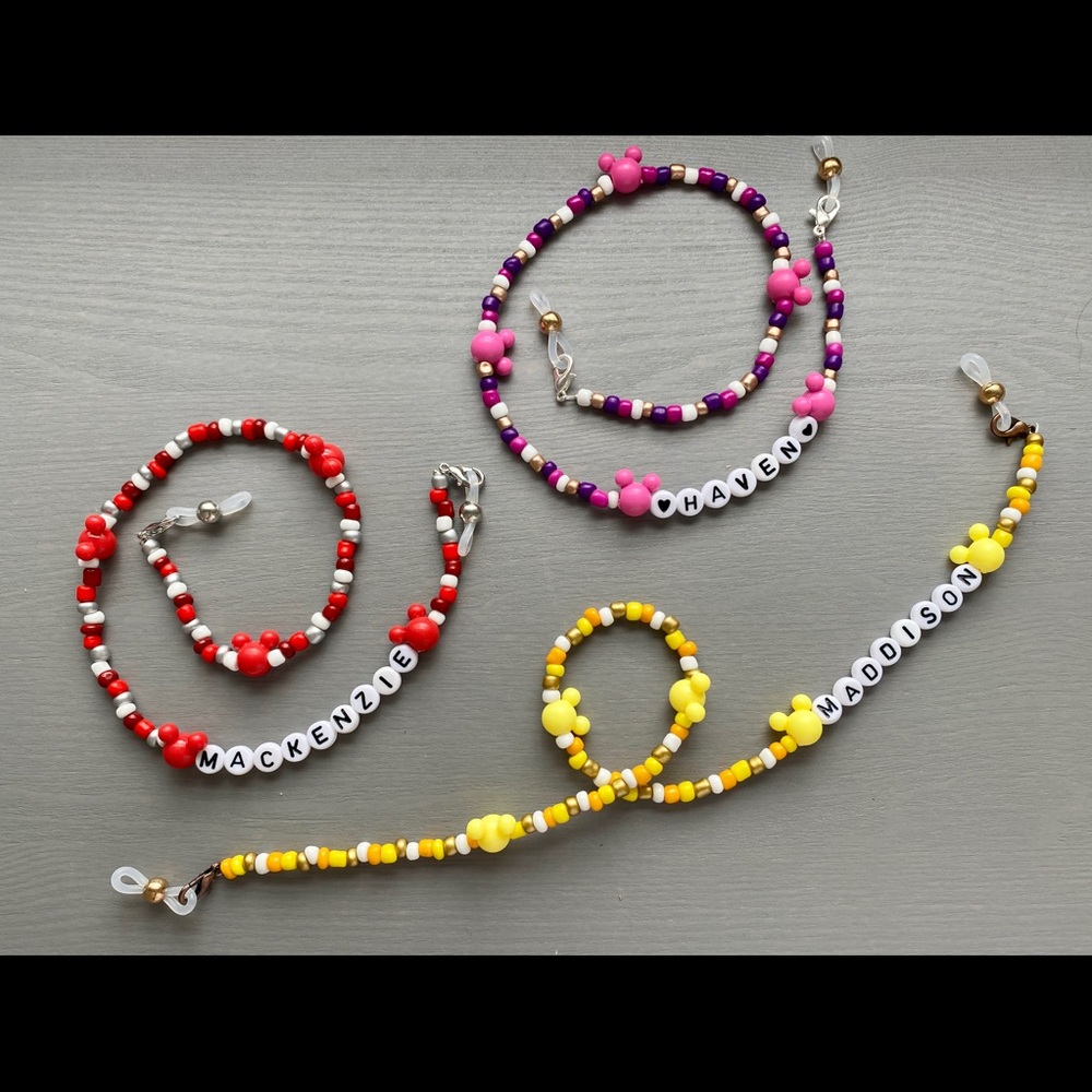 Mask Chain/Holder for Kids- Personalized - Picture 5 of 7